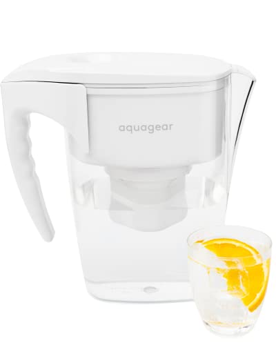 Aquagear Water Filter Pitcher – Lead, Chlorine,...