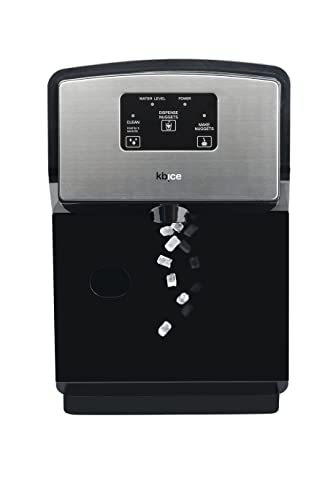 KBice Self Dispensing Countertop Nugget Ice Maker,...