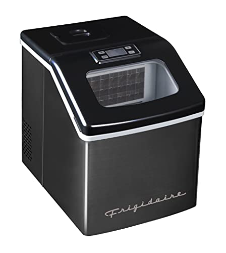 Frigidaire EFIC452-SSBLACK XL Maker, Makes 40 Lbs....