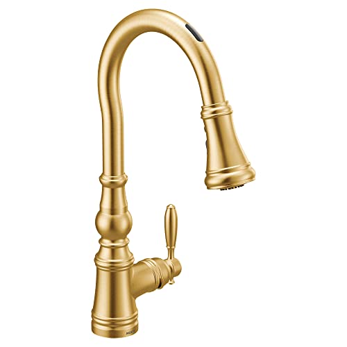 Moen S73004EVBG Weymouth Smart Touchless Pull Down...