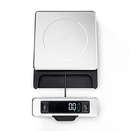OXO Good Grips 11-Pound Stainless Steel Food Scale...