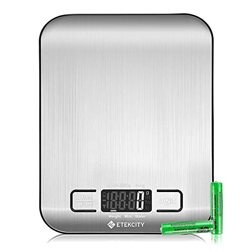 Etekcity Food Kitchen Scale, Digital Grams and...