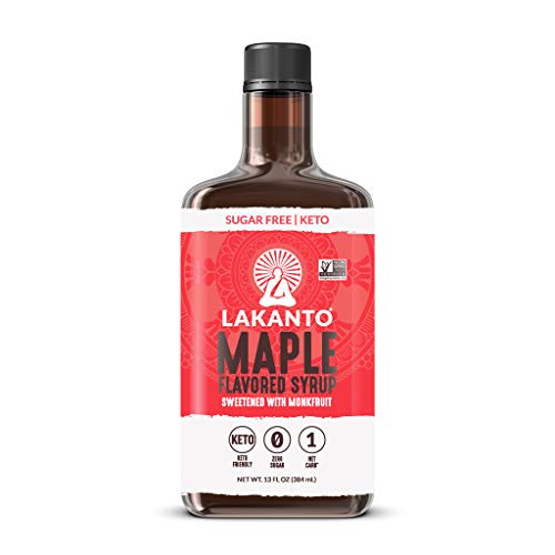 Lakanto Sugar Free Maple Syrup - Monk Fruit...