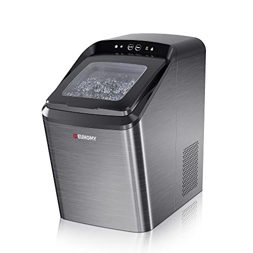 Euhomy Nugget Ice Maker Countertop, Ice Maker...