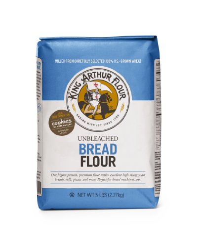 King Arthur Unbleached Bread Flour, 5-pounds (Pack...
