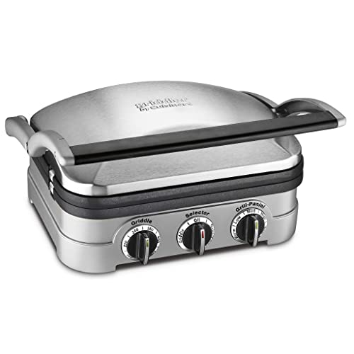 Cuisinart GR-4NP1 5-in-1 Griddler Stainless,...