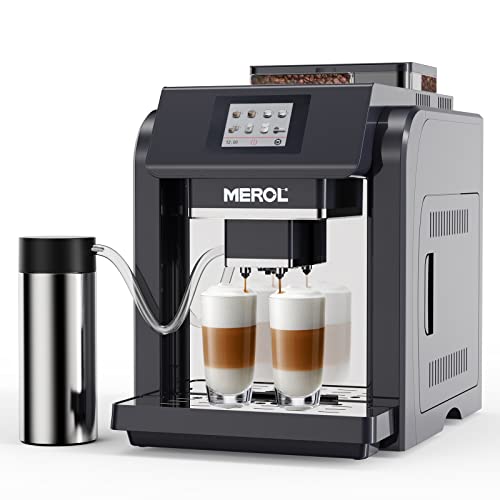 MEROL Automatic Espresso Coffee Machine,...