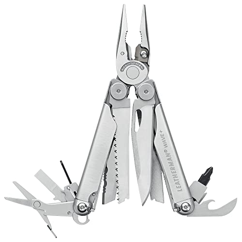 LEATHERMAN, Wave Plus Multitool with Premium...