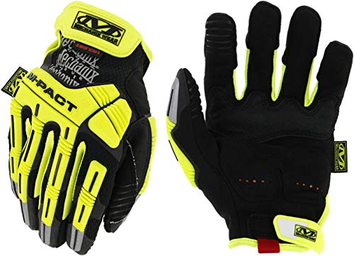 Mechanix Wear: Hi-Viz M-Pact E5 Work Gloves - Cut...