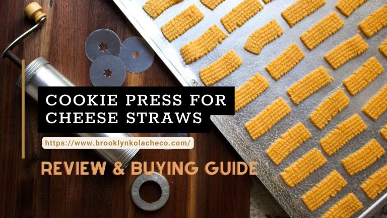 10 Best Cookie Press For Cheese Straws in 2022