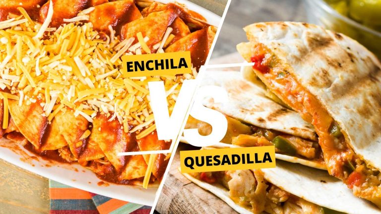 Enchilada vs Quesadilla